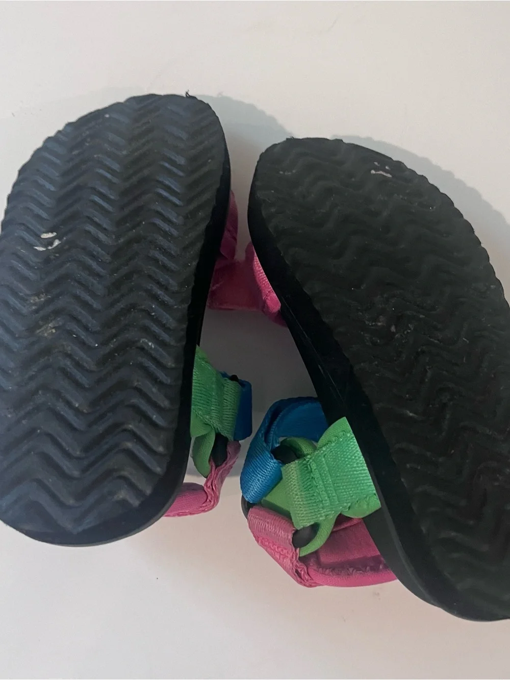 GAP Kids Colorblock Sport Sandals - Pink, Blue, Purple, Green 7-8